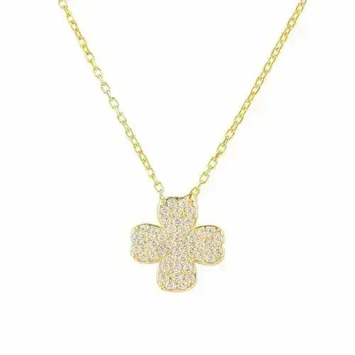 Lucky Four Leaf Clover Necklace