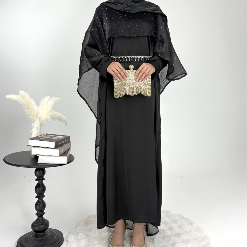 Luminous Modest Robe Collection | Elegant Cloak Suit Dresses (MA252)