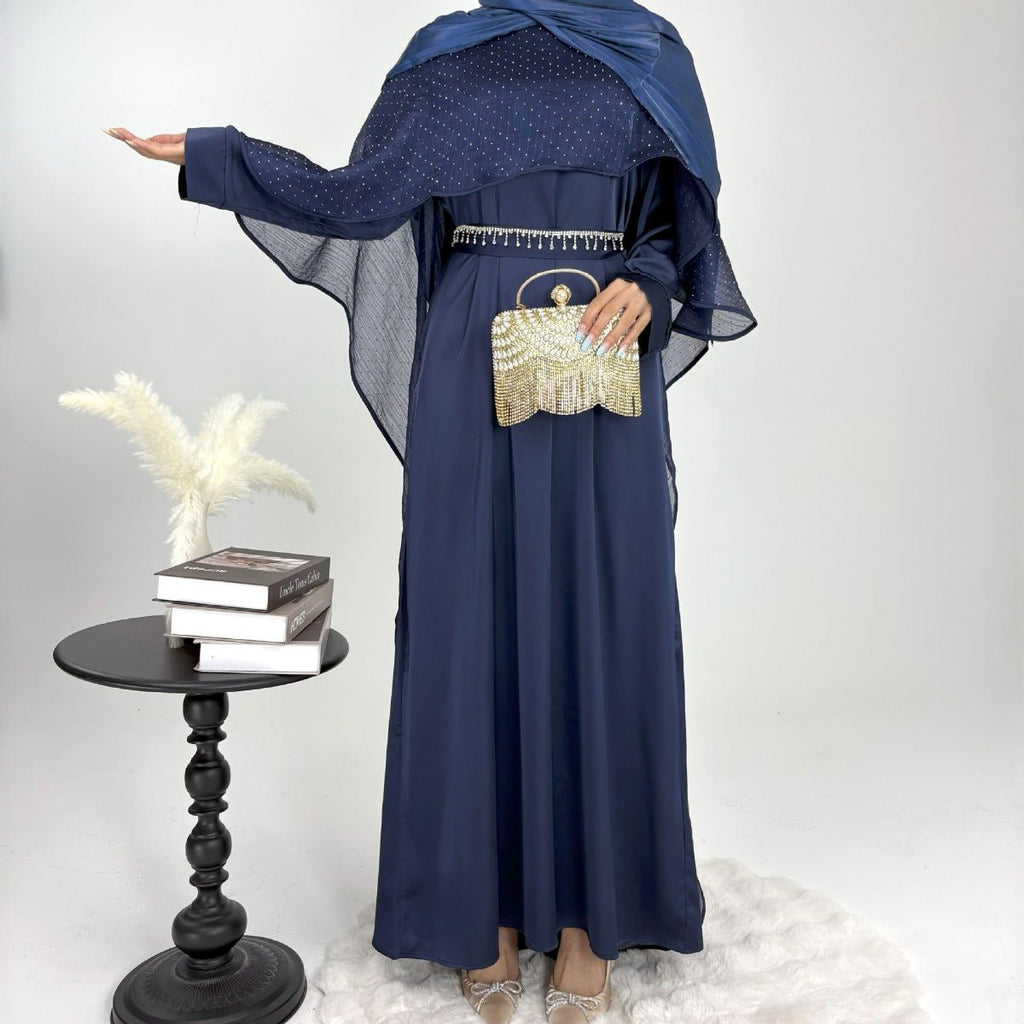Luminous Modest Robe Collection | Elegant Cloak Suit Dresses (MA252)