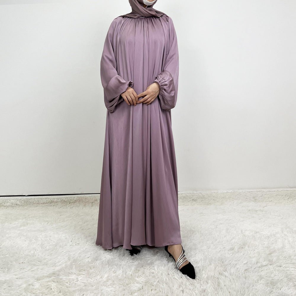 Luxury Lounge Lantern Sleeve Modest Swing Abaya (MA168)