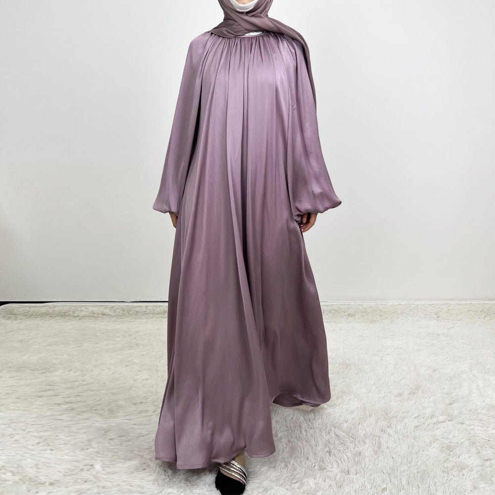 Luxury Lounge Lantern Sleeve Modest Swing Abaya (MA168)