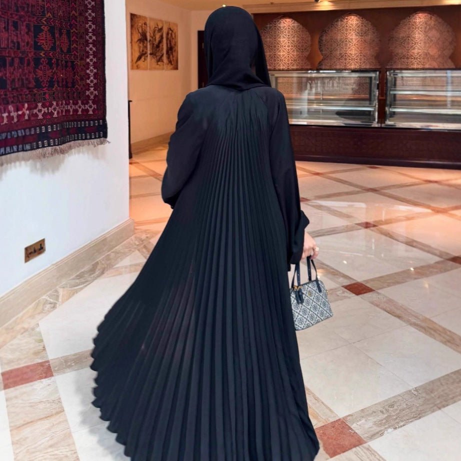 Luxury Pleated Open Abaya Collection (MOA199)
