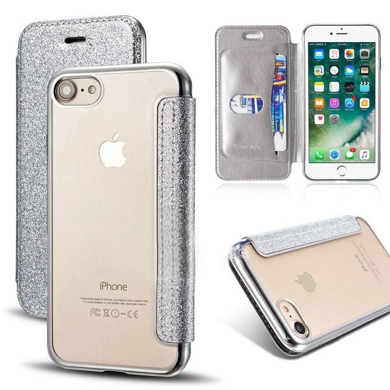 Luxury Slim Leather Wallet Flip Case For iPhone 14 Pro 13 12 Card Holder Cover Shock-Absorption Anti-Scratch Bumper Back Cover for New iPhone