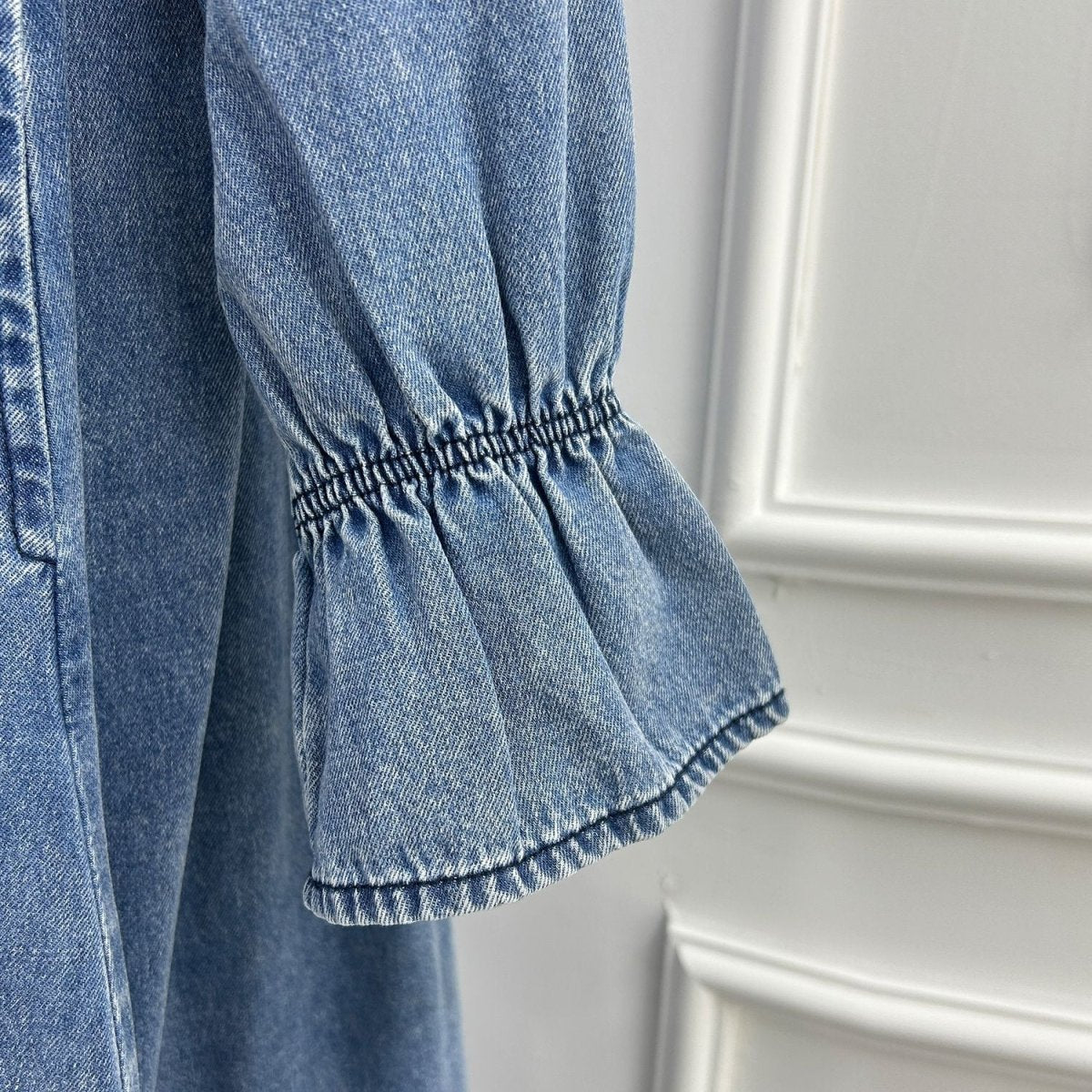 Lyocell Denim Maxi Dress(MS442)