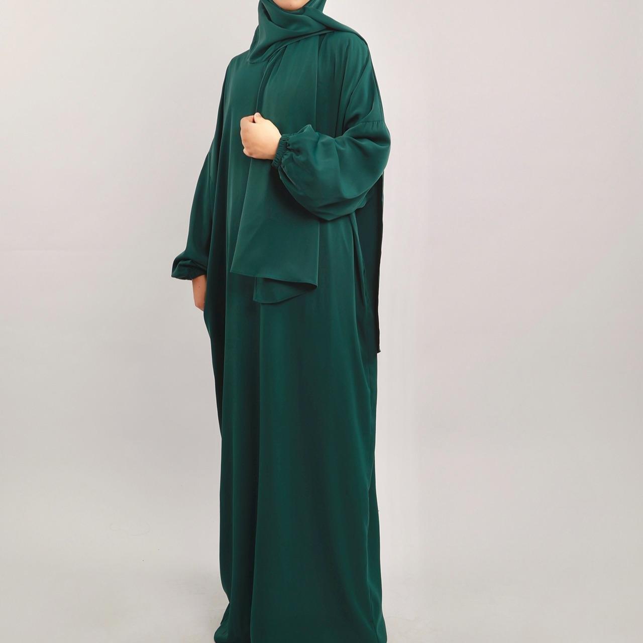 Hijab Attached Hoodie Abaya (MA001)
