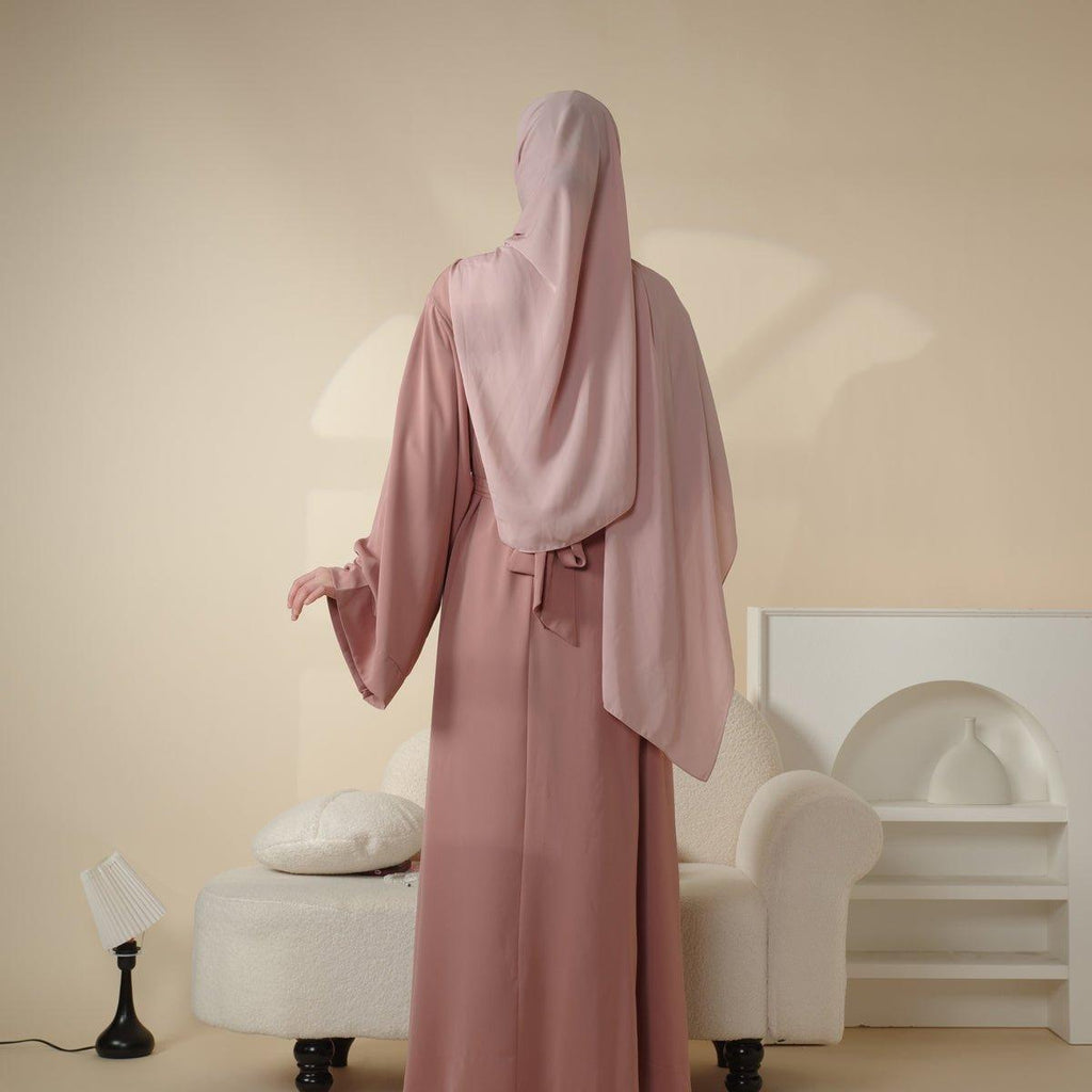 Soft Nidha Plain Abaya (MA005)
