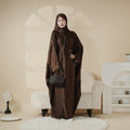 Batwing Abaya With Matching Hijab | Batwing Sleeve Abaya (MA041)