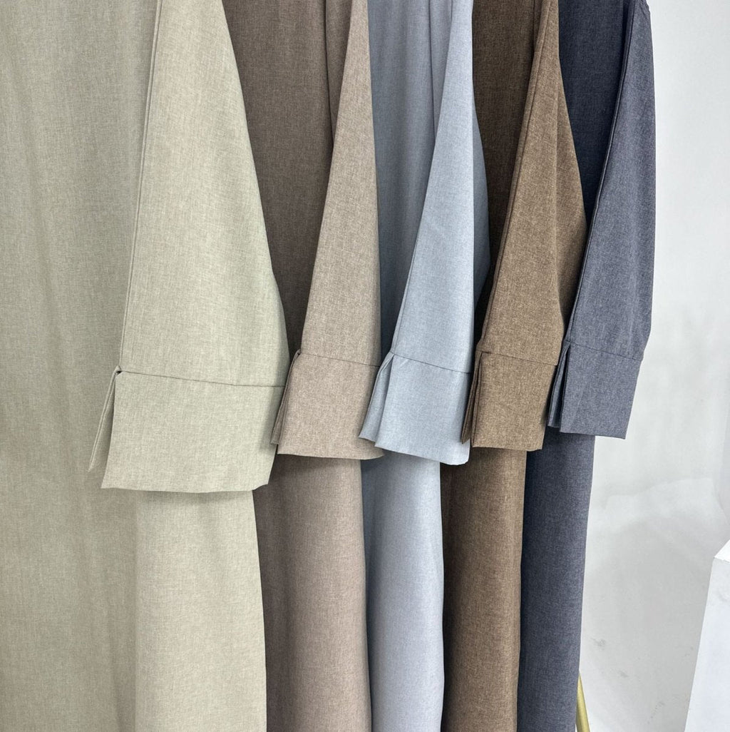Elegant Loose Abaya with Pockets (MA104)