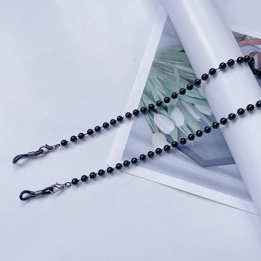 MAC006 Muslim hijab Mask Chain,Fashion Glasses Chain, pearl mask chain