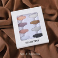 MAC008 Hijab pins, 8 pcs hijab pins