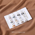 MAC019 Hijab Pin, U Shaped Brooch, 12 Pcs