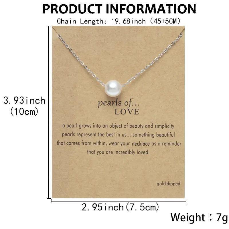MAC042 freshwater pearl clavicle chain