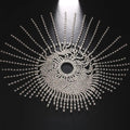 MAC051 Rhinestone Chain Tassel Headpiece