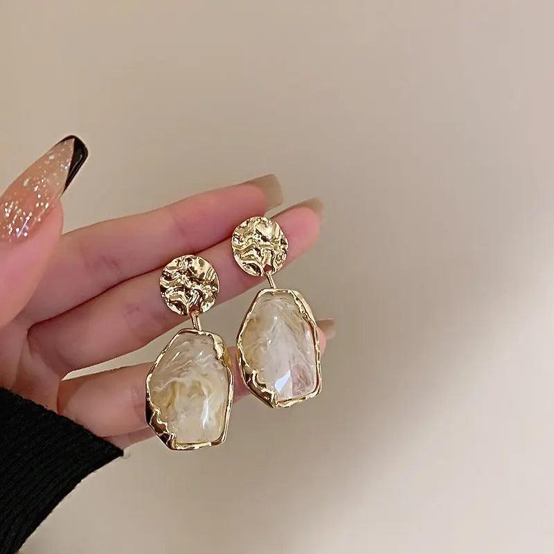 MAC065 Needle Pendant  Vintage Geometry Acrylic Earrings