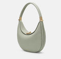 Fashionable And Changeable Cowhide Moon Bag (MAC069)
