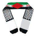 Palestine flag keffiyeh scarf (MAC079)