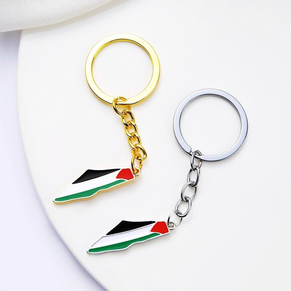 MAC106 Free Pakistan Keffiyeh Key Metal Pendant