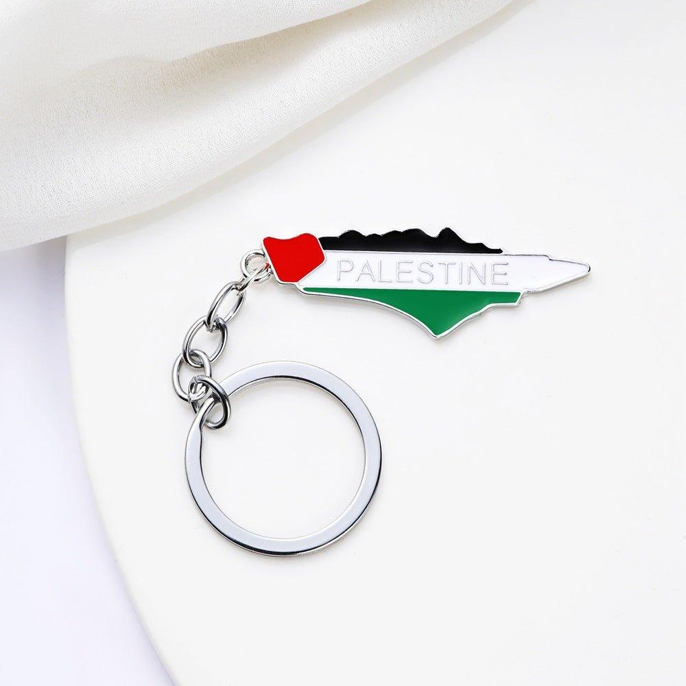 MAC106 Free Pakistan Keffiyeh Key Metal Pendant