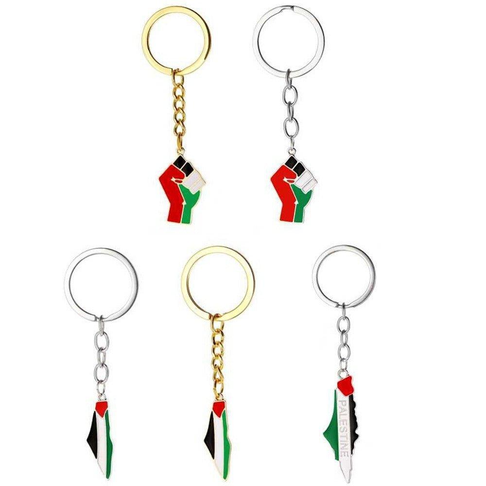 MAC106 Free Pakistan Keffiyeh Key Metal Pendant