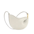 MAC182 Lychee Textured One-Shoulder Crossbody Saddle Bag