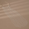 MAC185 Stylish Rhinestone Tassel Headband