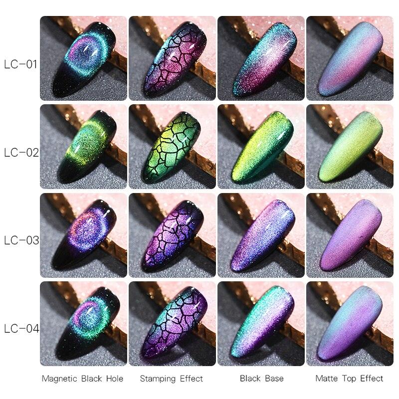 Magnetic Nail Gel Polish UV LED Popular Colorful New Fashion Charming Effect Luxury Drawing Design For Women and Girls