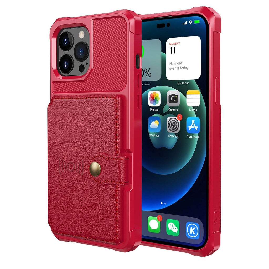Magnetic Wallet Leather Case For iPhone 14 13 12 11 Pro Max XS Phone Cases Stand X  Anti drop Cards Soft Cover Functional Case Compatible with iPhone
