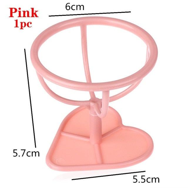 Makeup Sponge Case Capsule Shaped Box Container Makeup Drying Holder Easy Sponge Display Storage Cosmetic Puff Holder Egg Shape Box