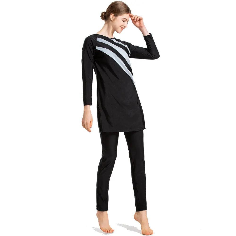Muslim Women Swimwear, 3pcs Burkini Modest Swimsuit(MB004 )