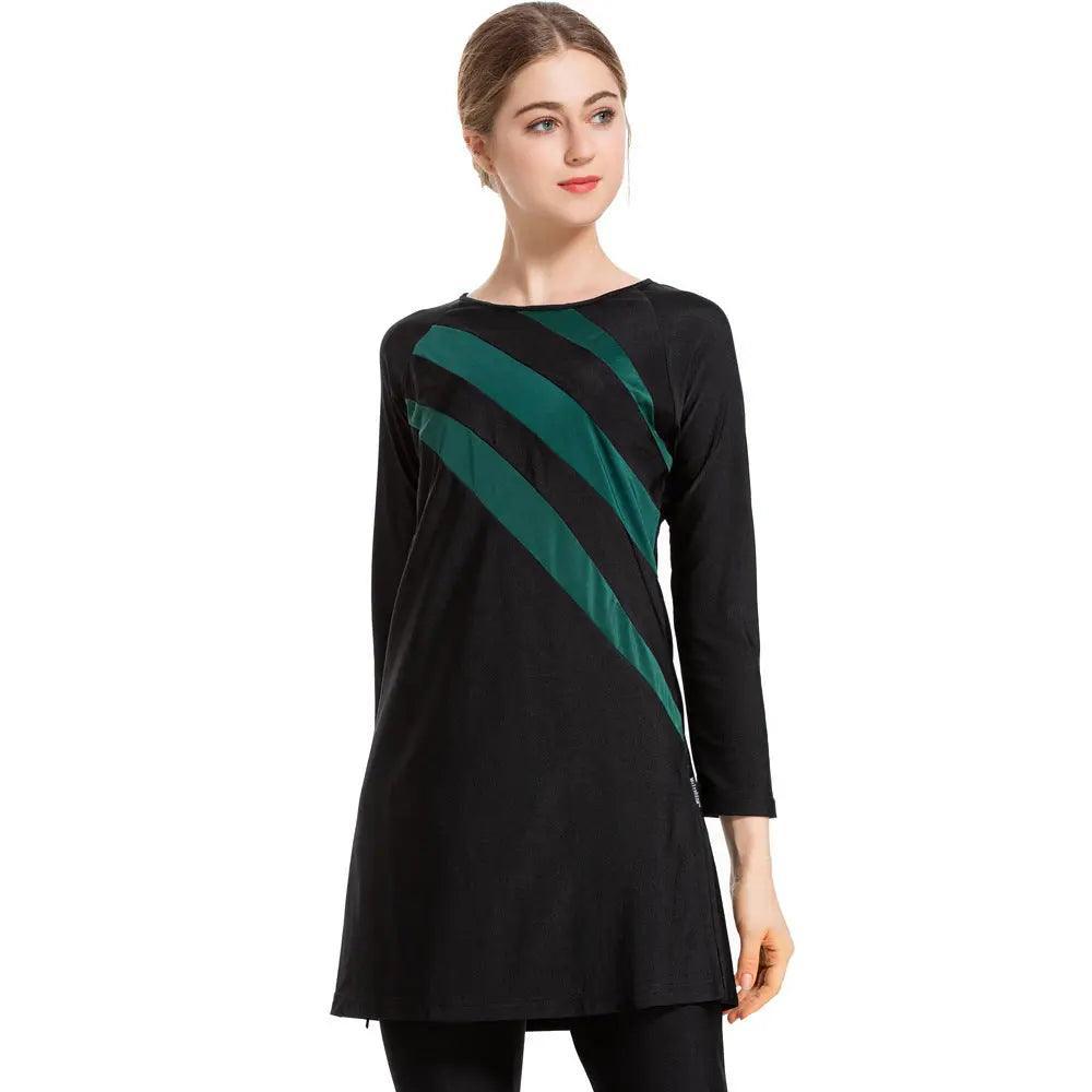 Muslim Women Swimwear, 3pcs Burkini Modest Swimsuit(MB004 )