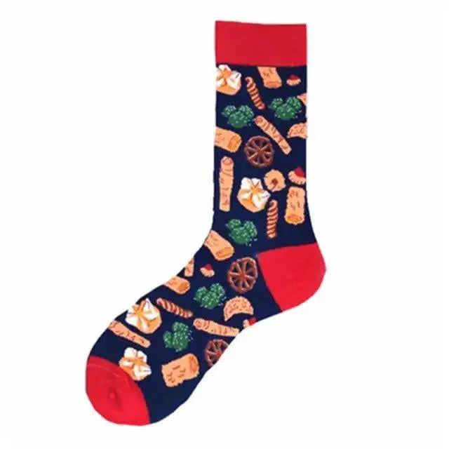 Men Cotton Socks Gradient Color Summer Style Long Wedding Sock Men  Knee High Business Socks Man Socks Men's Ladies Novelty Bright Colorful Patterned Cotton Socks