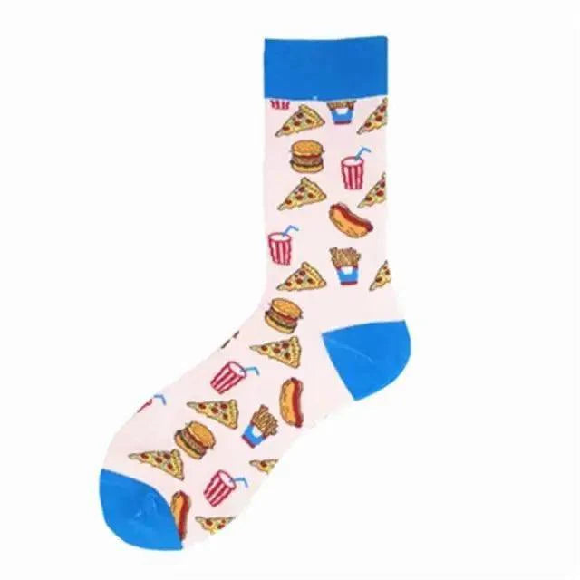 Men Cotton Socks Gradient Color Summer Style Long Wedding Sock Men  Knee High Business Socks Man Socks Men's Ladies Novelty Bright Colorful Patterned Cotton Socks
