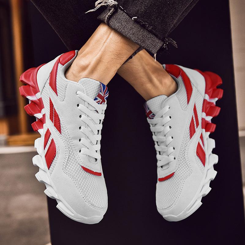 Men Running Spring Black Sneakers High Quality Outdoor Light Breathable Sport Athletic Men Sneakers Tennis Modern Shoes For Workout Walking Outdoor Sport
