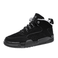 Men Winter Comfortable Shoes Warm Fur Snow Boots Ankle Winter Boots For Men Plush Sneakers High-Top Outdoor Snow Boots Water Resistant Shoes Anti-Slip Fully Fur Lined Casual Lightweight Shoes