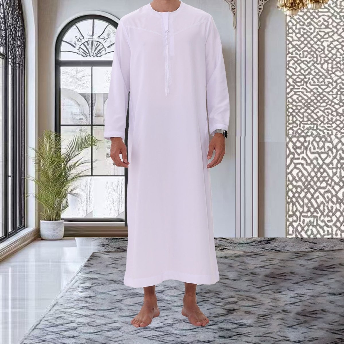 Men's Classic Solid Thobe Collection (MT035)