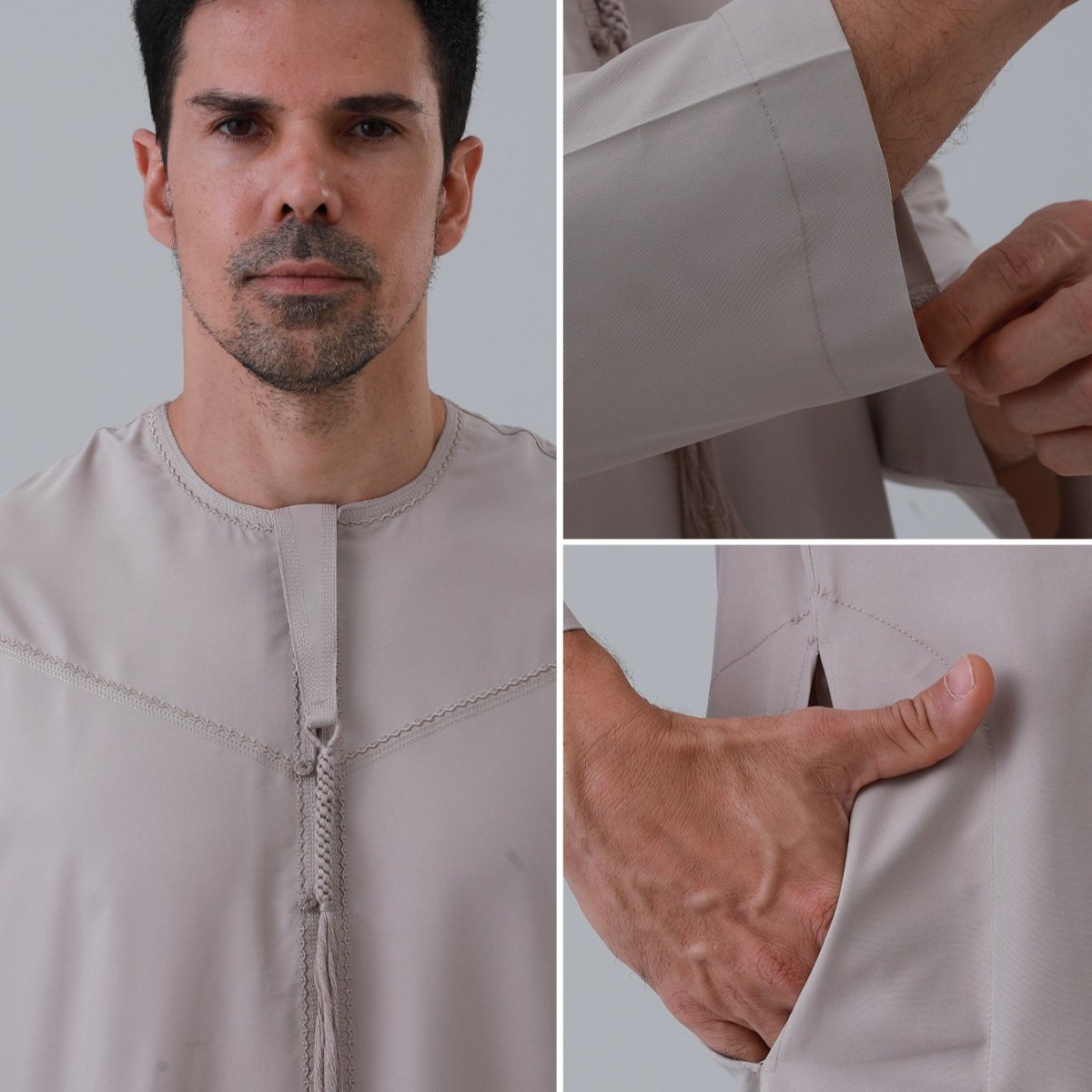 Men's Classic Solid Thobe Collection (MT035)