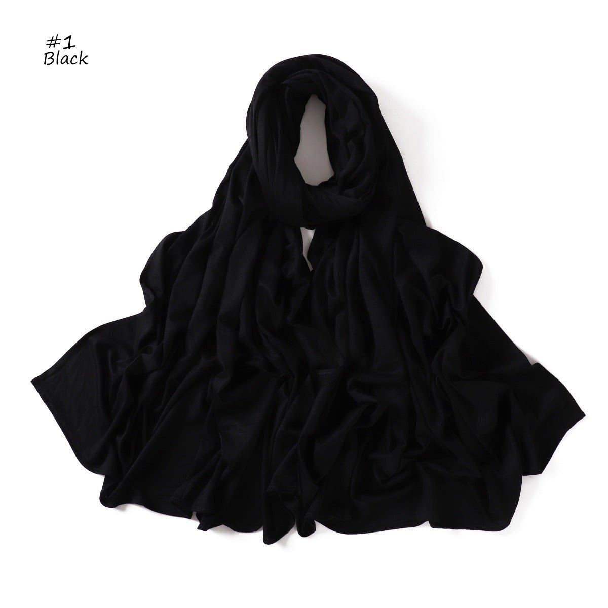 Breathable & Soft Mercerized Cotton Hijab Scarf(MH126)