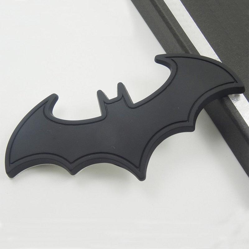 Metal 3D Bat Stickers Fan Emblems Batman 3D Car Badge Auto Car Logo Cartoon Bat Sticker Metal Badge Emblem Tail Decal Motorcycle Car Accessories  Metal Bat Car Emblem Logo Stickers Decal Decorations Bat Action Figures Auto Accessories