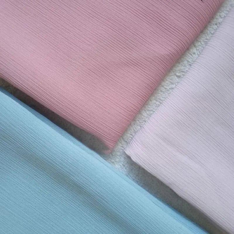 Crepe Scarf Crinkle Chiffon Hijab for Women Shawls Ripple Pleated (MH003)