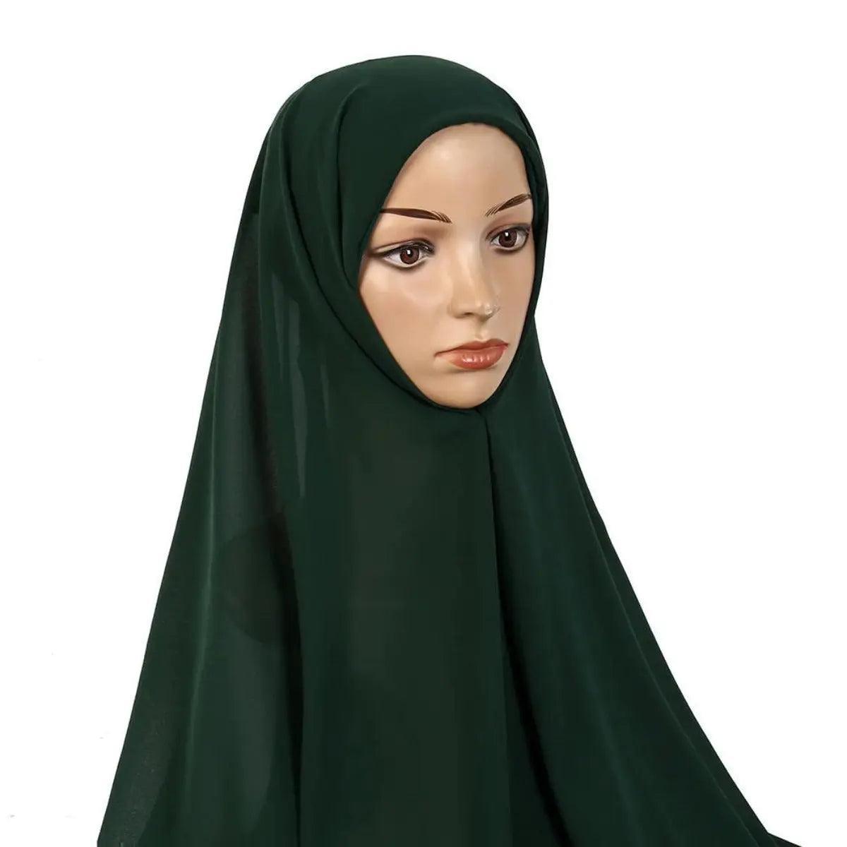 Chiffon Instant Hijab with Undercap (MH004)