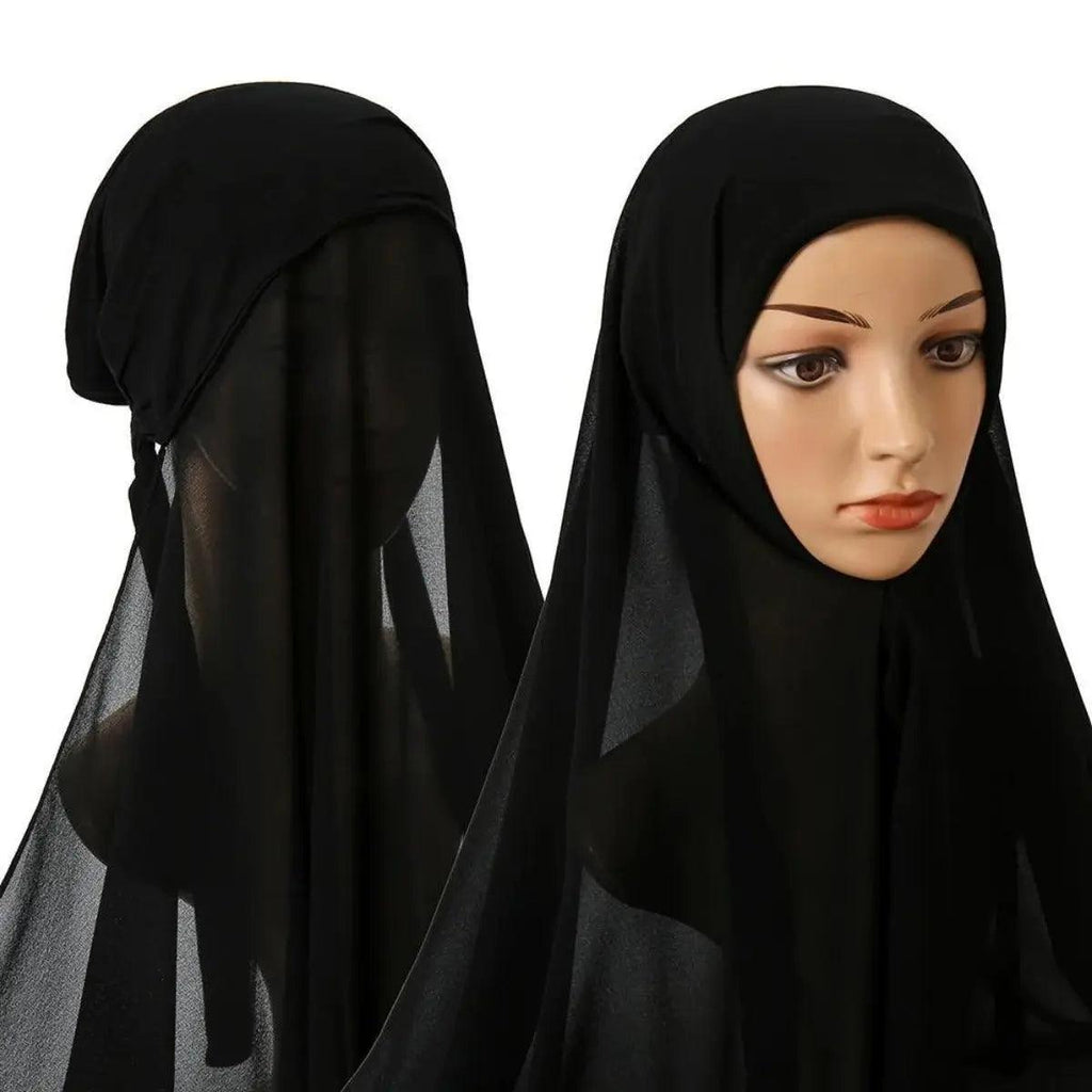 Chiffon Instant Hijab with Undercap (MH004)