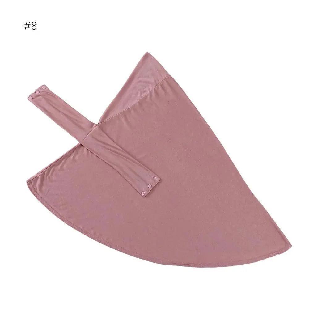 Jersey Instant Hijab Neck-covered Undercap (MH017)