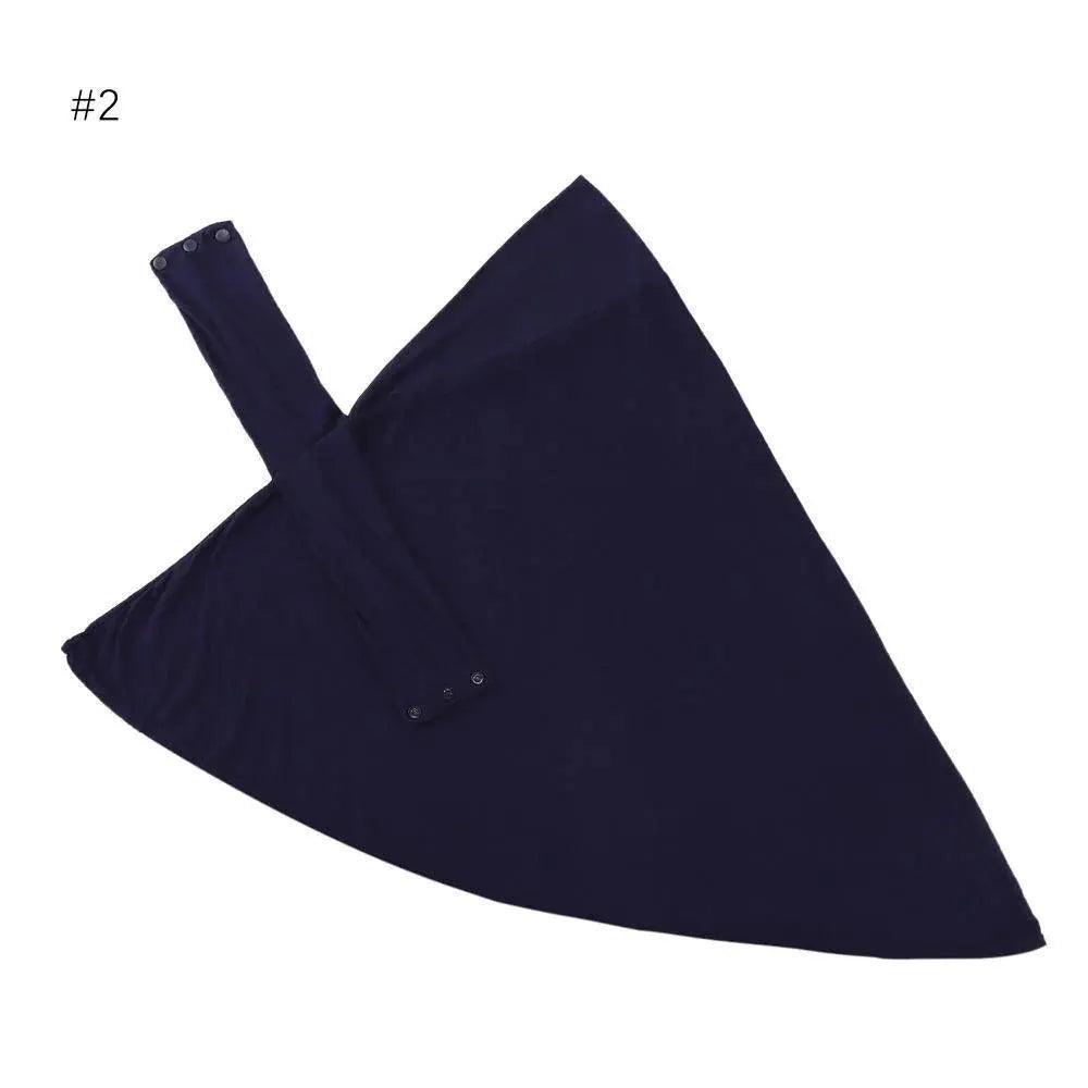 Jersey Instant Hijab Neck-covered Undercap (MH017)