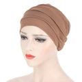 Solid Color Slub Cotton Undercap Hijab (MH031)