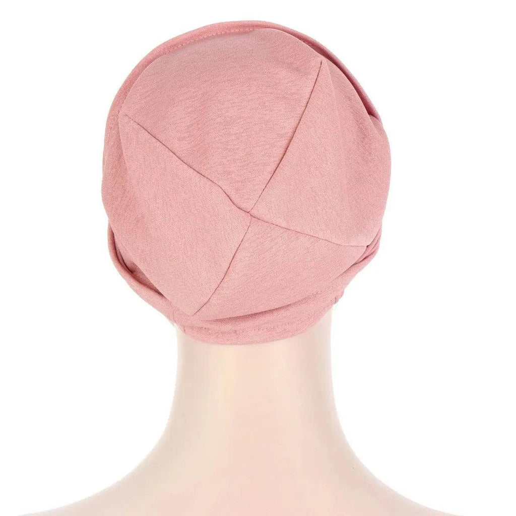 Solid Color Slub Cotton Undercap Hijab (MH031)