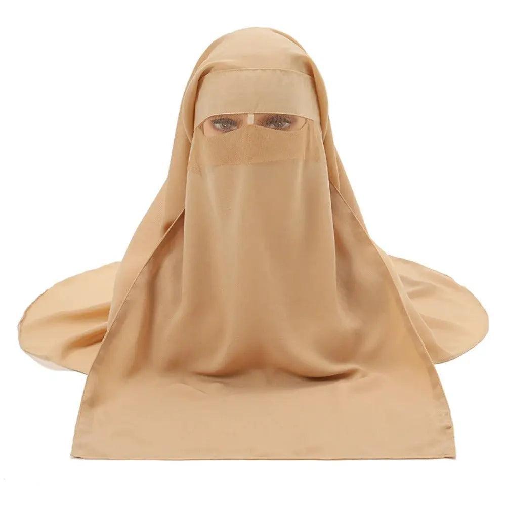 Face Veil Niqab Set (MH033)
