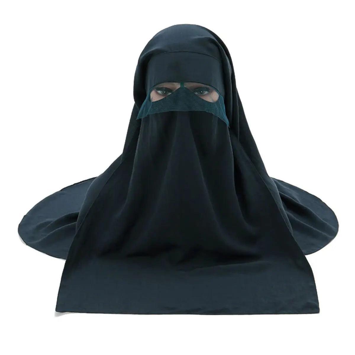 Face Veil Niqab Set (MH033)