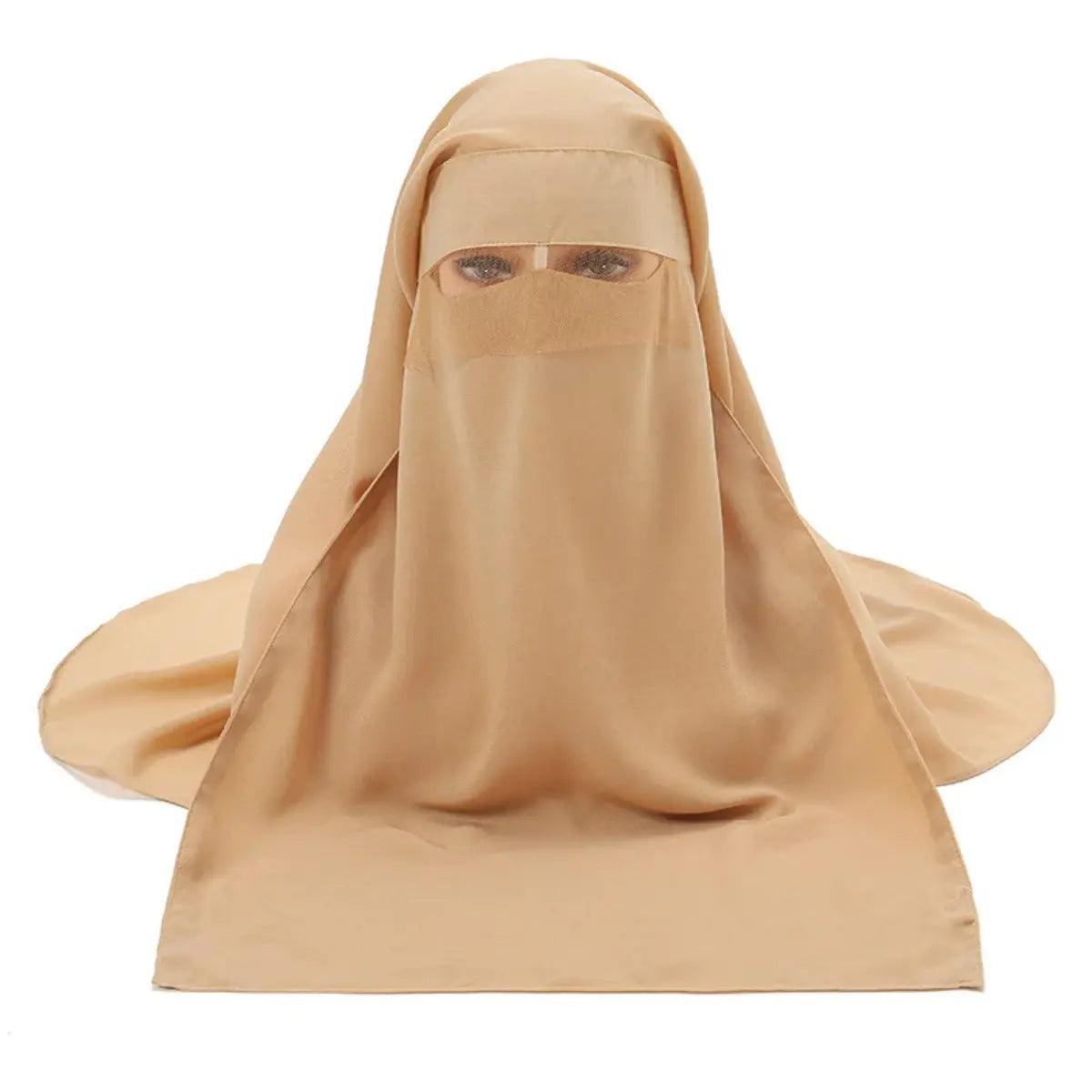 Face Veil Niqab Set (MH033)