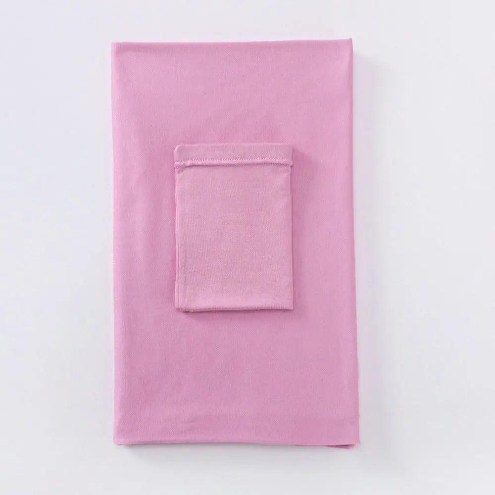 Solid Color Hijab With Basic Headscarf Cap (MH038)