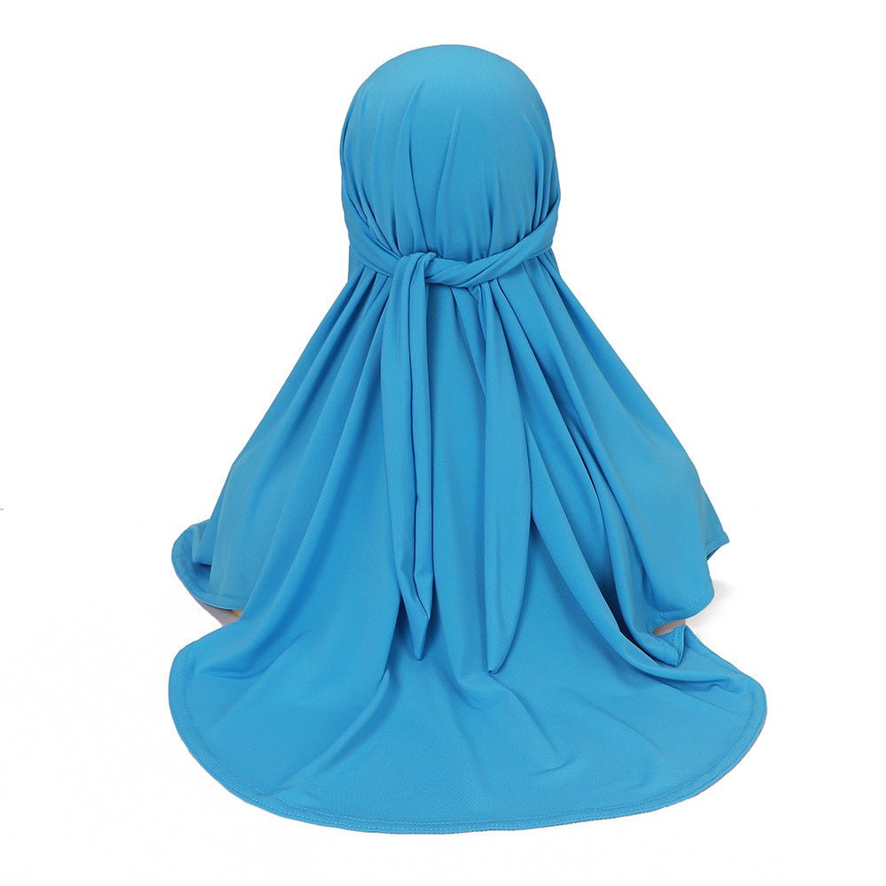 MH081 Dual Purpose Veil Bottom Hat Hijab